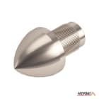HERMI - Schlagspitze, f.den Abschluss des Profilstaberders POS K ø20mm säureb. Edelstahl