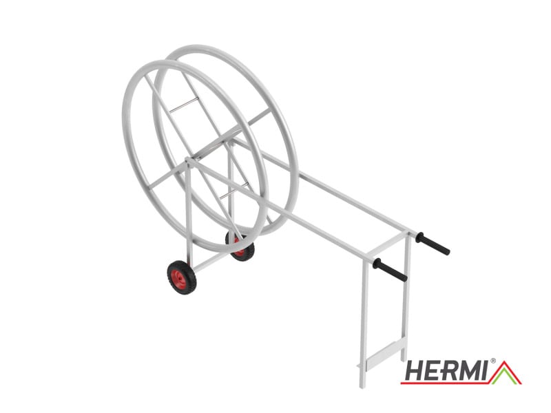HERMI - Richtrollen, f. schnelle Abwicklung der Runddrähte Rd 6-10 mm fahrbar