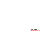 HERMI - Fangstangen, L=0,5 m Rd 10mm Einzellänge 0,5 m Al