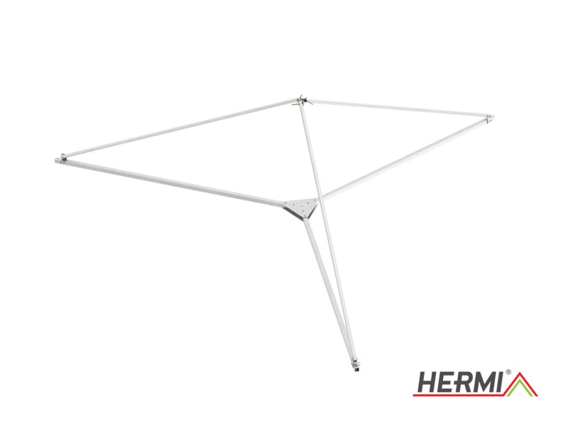 HERMI - Befestigungsset, zur Befestigung von LOP Fangstangen auf den Dach L=1850 Al