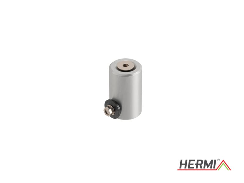 HERMI - Befestigungsstück, Aufbauelement f. isolierten Abstand Al/Edelstahl