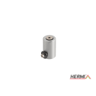 HERMI - Befestigungsstück, Aufbauelement f. isolierten Abstand Al/Edelstahl