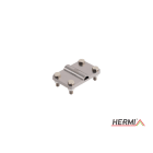 HERMI - Klemme, 3 Platten 58x90 inkl. Schrauben u. Muttern Leitungen 120 mm²/bis 60 mm