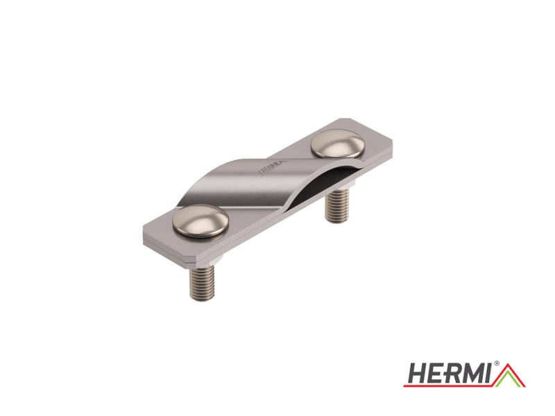 HERMI - Klemme, Verbindung von Leitern bzw. Erdungsleitung u. Fundamentbewehrung bis ø30