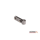 HERMI - Rohrschelle, zur Erdung der Metallrohre m. Rd 21(1/82') Flachleitung bis 30mm