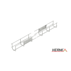 HERMI - Giterrinne, 60x50x3000 t=3,5mm, Edelstahl, U-förmig