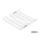 HERMI - Gitterrinne, 60x600x3000 t=4,0mm säurebeständiger Edelstahl U-förmig