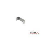 HERMI - Endstück für Kabelrinne, 60x100 t=0,8mm Stahl bandverzinkt