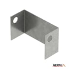 HERMI - Endstück für Kabelrinne 30x50 Stahl bandverzinkt