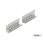 HERMI - Trennsteg, 100x50x3000 für Kabelrinnen mit Seitenhöhe 100 mm Stahl bandverzinkt