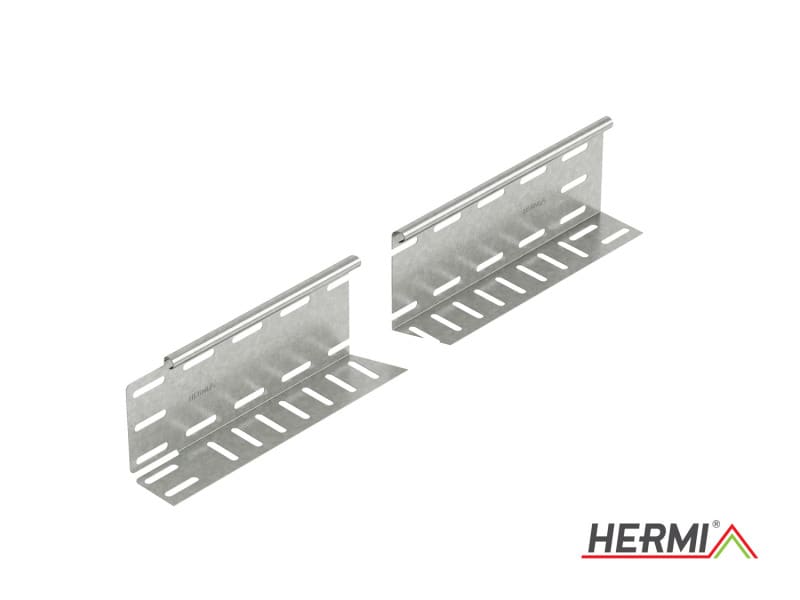 HERMI - Trennsteg, 100x50x2000 für Kabelrinnen mit Seitenhöhe 100 mm Stahl feuerverzinkt