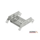 HERMI - Fallstück 90°, 60x200 vertikal fallend für Kabelrinnen mit Seitenhöhe 60mm