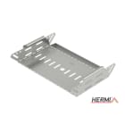 HERMI - Steigestück 90°, 60x200 vertikal steigend für Kabelrinnen mit Seitenhöhe 60 mm