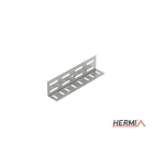 HERMI - Längsverbinder, für kabelrinnen mit Seitenhöhe 60 mm Stahl bandverzinkt