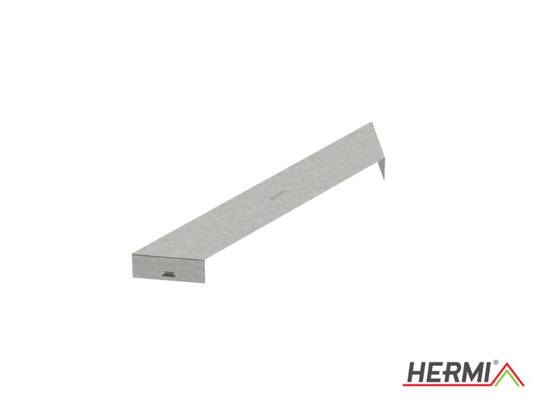 HERMI - Deckel für Anbau-Abzweigstück, Breite 100 t=0,60mm Stahl bandverzinkt