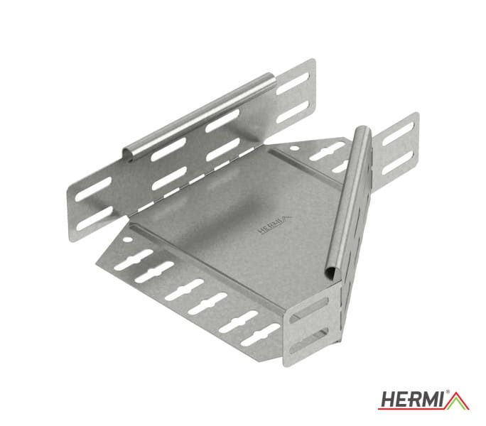 HERMI - Reduzierung, 60x100/50 rechts für Kabelrinnen mit Seitenhöhe 60mm
