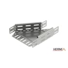 HERMI - Reduzierung, 60x100/50 links für Kabelrinnen mit Seitenhöhe 60mm