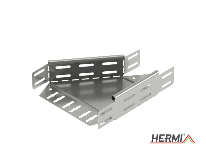 HERMI - Reduzierung, 60x300/200 links für Kabelrinnen mit Seitenhöhe 60mm