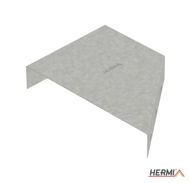 HERMI - Deckel für Reduzierung, 200/100 für Reduzierung PKP-RED rechts