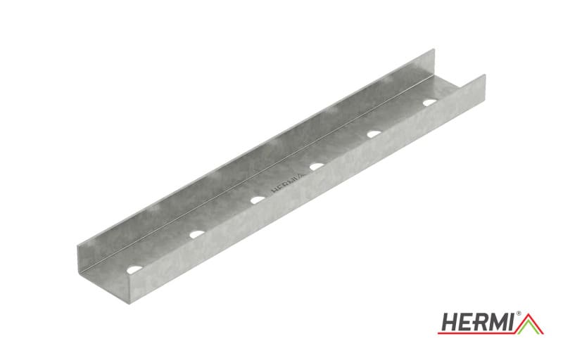 HERMI - Längsverbinder, für Profilschiene NKP-C 41/41 Außenverbinder Stahl bandverzinkt