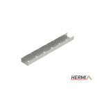 HERMI - Längsverbinder, für Profilschiene NKP-C 41/21 Außenverbinder Stahl bandverzinkt