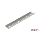 HERMI - Längsverbinder, für Profilschiene NKP-C 41/21 Innenverbinder Stahl bandverzinkt