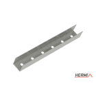 HERMI - Längsverbinder, für Profilschiene NKP-C 41/41 Innenverbinder Stahl bandverzinkt