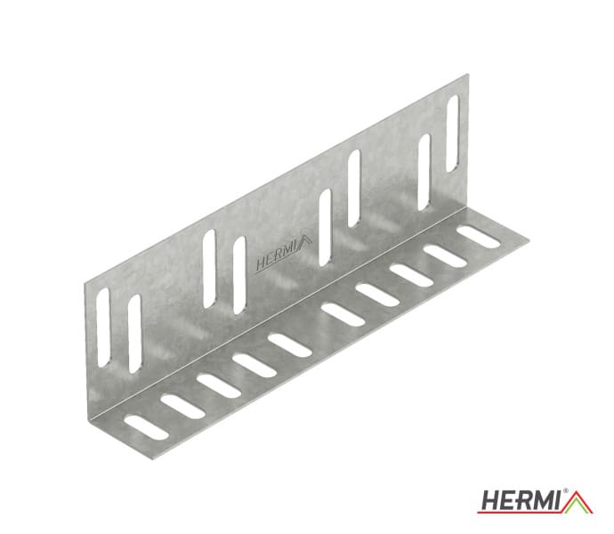 HERMI - Universal Verbinder, 60 mm für Kabelrinnen, Gitterrinnen, Kabelleitern