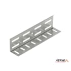 HERMI - Längsverbinder, für Kabelrinnen mit Seitenhöhe 60 mm Stahl bandverzinkt