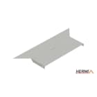 HERMI - Deckel für Anbau-Abzweigstück, Breite 200 t=1,50mm Stahl bandverzinkt