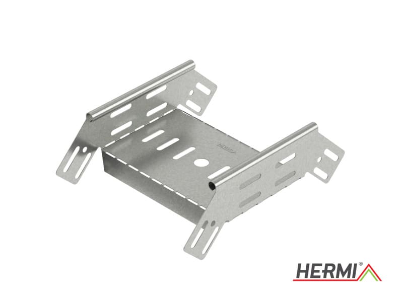 HERMI - Fallstück 90°, 60x200 vertikal fallend für Kabelrinnen mit Seitenhöhe 60mm