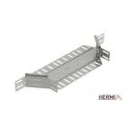 HERMI - Anbau-Abzweigstück, 60x100 für Kabelrinnen m. Seitenhöhe 60 mm