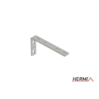 HERMI - Wandwinkel, 100x30x210 für Kabelrinnen bis max. Breite 200mm Stahl bandverzinkt