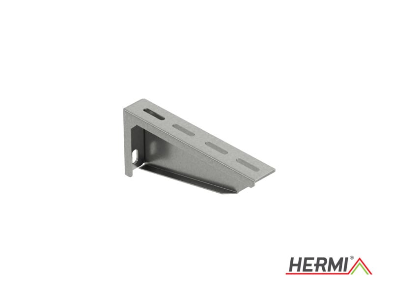 HERMI - Wandausleger, 210 für Kabelrinnen, Kabelleitern, Gitterrinnen max. Breite 200 mm