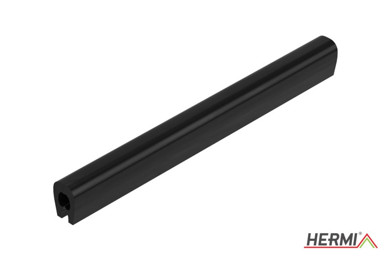 HERMI - Kantenschutzband, mit Stahlklemmband für Klemmbereich t: 0,6-1,5 mm