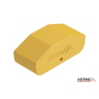 HERMI - Schutzkappe, für Deckenbügel NKP-VNU/OMEGA Polypropylen