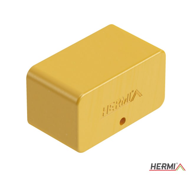 HERMI - Schutzkappe für C-Schiene, für Profilschiene NKP-C 41/21 PP