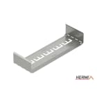 HERMI - Befestigungssockel, 60x600 für ungelochte Kabelrinnen für Kabelbinder