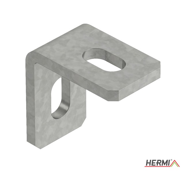 HERMI - Wandwinkel, 45x45 Edelstahl