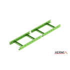 HERMI - Kabelleiter, 60x300x3000 t=1,0mm gelocht genietet