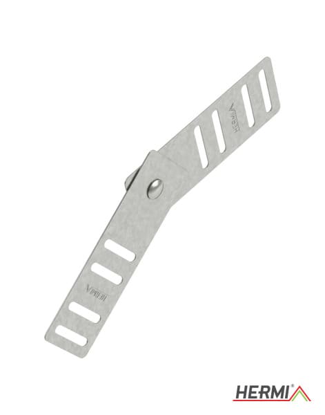 HERMI - Gelenkverbinder, 60 vertikal schraubar für Kabelleitern mit Seitenhöhe 60 mm