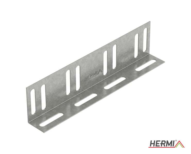 HERMI - Längsverbinder, 60 f. Kabelleitern m. Seitenhöhe 60mm vertikal bandverzinkt