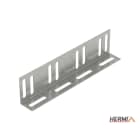 HERMI - Längsverbinder, 60 f. Kabelleitern m. Seitenhöhe 60mm vertikal bandverzinkt