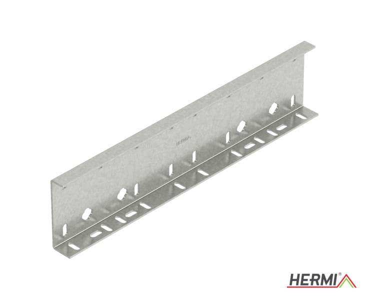 HERMI - Längsverbinder, für Kabelleitern mit Seitenhöhe 100mm extra schwer feuerverzinkt