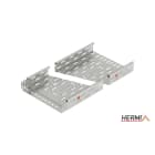 HERMI - Kabelrinne, 60x200x2000 gelocht Funktionserhalt E90 Stahl bandverzinkt