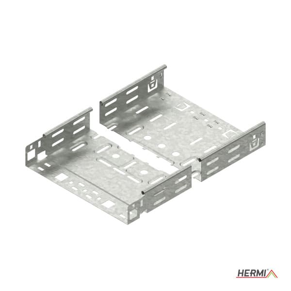 HERMI - Kabelrinne Fast Klick®, 60x300x3000 t=0,75mm Klickverbindung Edelstahl V4A