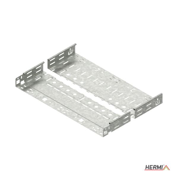 HERMI - Kabelrinne Fast Klick®, 60x600x3000 t=0,75mm Klickverbindung Edelstahl V4A
