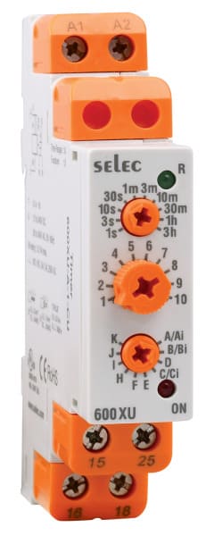 SELEC - 13 Zeitfunktionen,  Analog, 20-240V AC, 12-240V DC