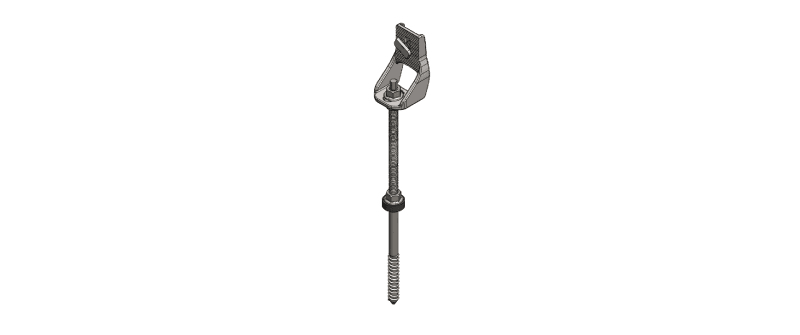 AEROCOMPACT - XWS10300 Stockschraube M10x300 Hammerkopf