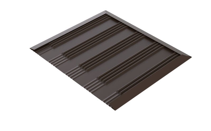 AEROCOMPACT - XM-FCMM Abdeckblech mittelgroß braun
